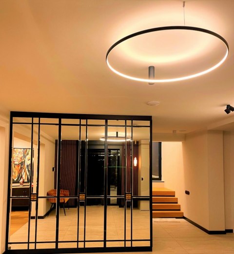 Ring plafon S czarny 3000K LP-909/1C S BK