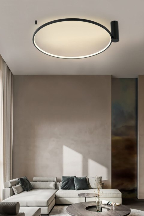 Ring plafon S czarny 3000K LP-909/1C S BK