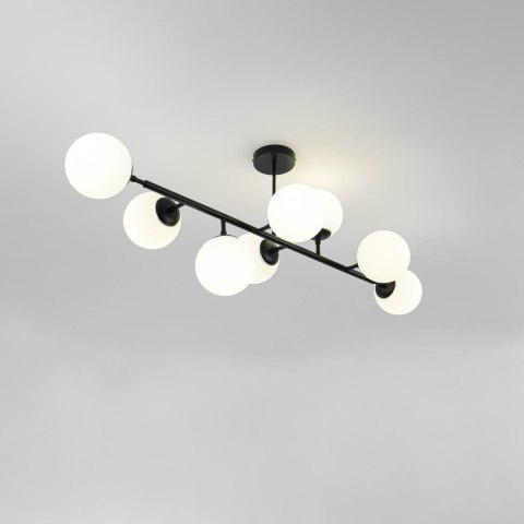 Dorado 8 lampa wisząca czarna LP-002/8P BK