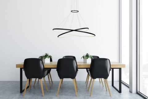 Halifax lampa wisząca czarna LP-940/2P 4BK Halifax lampa wisząca czarna LP-940/2P 4BK