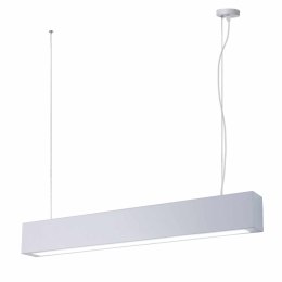 Ibros lampa wisząca biała średnia 18W 4000K IP20 LP-7001/1P 20 WH-63 18/4