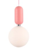 Lampa wisząca Rubi 3 wisząca różowa LP-044/3P Pink