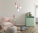 Lampa wisząca Rubi 3 wisząca różowa LP-044/3P Pink