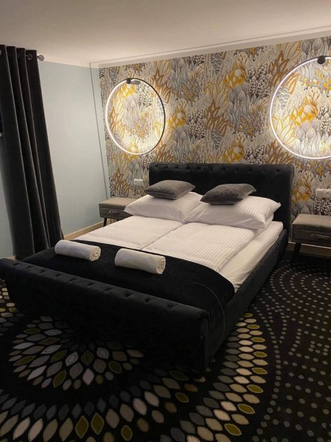 Mirror kinkiet mały czarny LP-999/1W S BK