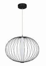 Treviso lampa wisząca mała czarna 3000K LP-798/1P S3 BK