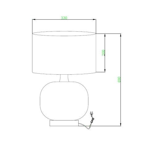 Tamiza biurkowa mała