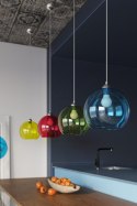 Lampa wisząca BALL czerwona