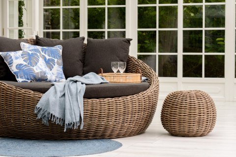 Ł Oacute;ŻKO DZIENNE MAJE NATURAL 186X183X90 CM Ł Oacute;ŻKO DZIENNE MAJE NATURAL 186X183X90 CM
