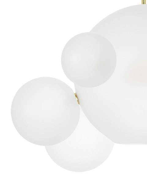 -15% Lampa wisząca CAPRI 6 biała / złota -15% Lampa wisząca CAPRI 6 biała / złota