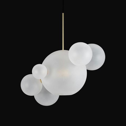 -15% Lampa wisząca CAPRI 6 biała / złota -15% Lampa wisząca CAPRI 6 biała / złota