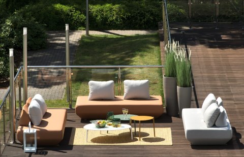 SOFA OGRODOWA ISLA 212X100X43 CM SOFA OGRODOWA ISLA 212X100X43 CM