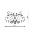 Sada 5 plafon LP-119/5C