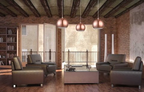 Rame 1 lampa wisząca duża LP-2014/1P