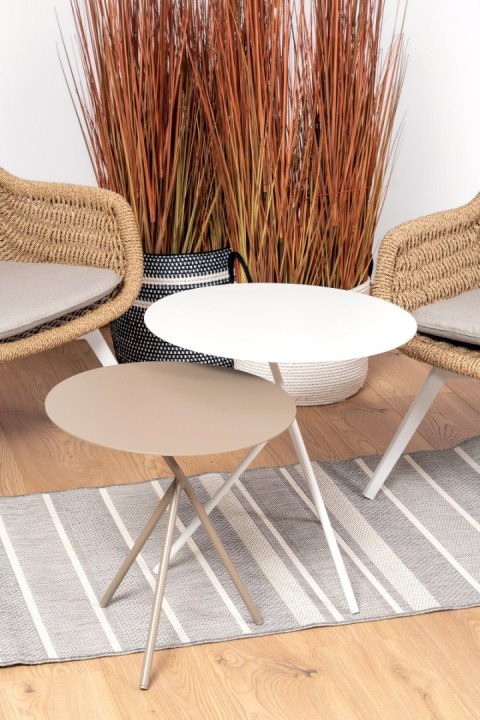 FOTEL OGRODOWY BATI BEŻOWY 82X70X47 CM MILOO HOME FOTEL OGRODOWY BATI BEŻOWY 82X70X47 CM MILOO HOME