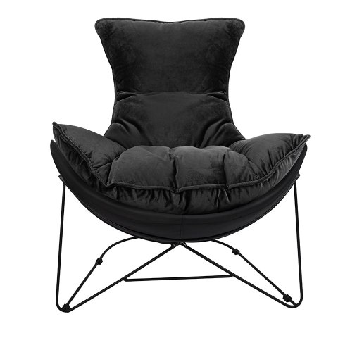 -15% Fotel OTILIA STAND VELVET czarny -15% Fotel OTILIA STAND VELVET czarny