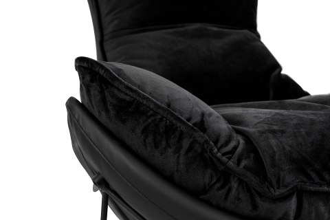 -15% Fotel OTILIA STAND VELVET czarny -15% Fotel OTILIA STAND VELVET czarny
