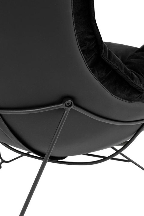 -15% Fotel OTILIA STAND VELVET czarny -15% Fotel OTILIA STAND VELVET czarny