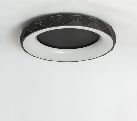 Reus LED plafon czarny LP-8069/1C LED BK