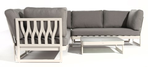 ZESTAW WYPOCZYNKOWY NAROŻNY SUE GREY 4 ELEMENTY 262X262X71CM ZESTAW WYPOCZYNKOWY NAROŻNY SUE GREY 4 ELEMENTY 262X262X71CM