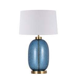 Amur lampa stołowa niebieska
