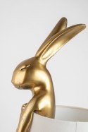 -15% KARE lampa stołowa RABBIT 50 cm złota / biała