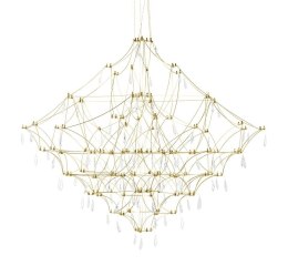 -15% Lampa wisząca CONSTELATION 120 GOLD - LED, stal szczotkowana