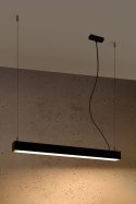 Lampa wisząca PINNE 67 czarna 3000K