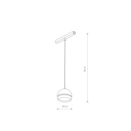 LAMPA LVM SLOT LED 8W 4000K 10654 NOWODVORSKI LIGHTING