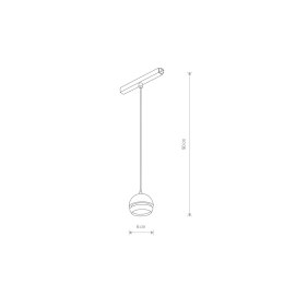 Szyny - LVM SLOT LED 5W 4000K