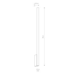 KINKIET LASER WALL XL 10828 NOWODVORSKI LIGHTING