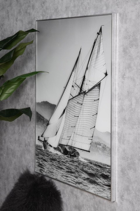 GRAFIKA NA SZKLE SAILING BOAT 70X100X3CM GRAFIKA NA SZKLE SAILING BOAT 70X100X3CM