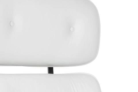 -15% Fotel biurowy LOUNGE GUBERNATOR biały - sklejka orzech, skóra naturalna, stal polerowana -15% Fotel biurowy LOUNGE GUBERNATOR biały - sklejka orzech, skóra naturalna, stal polerowana