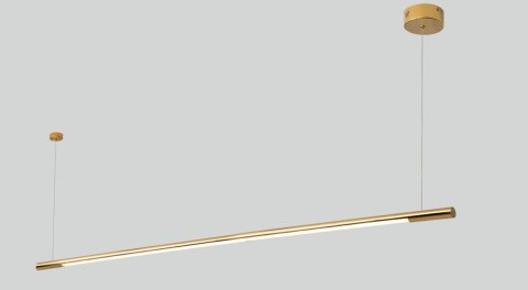 MAXLIGHT P0360 LAMPA WISZĄCA ORGANIC HORIZON 150CM ZŁOTA MAXLIGHT P0360 LAMPA WISZĄCA ORGANIC HORIZON 150CM ZŁOTA