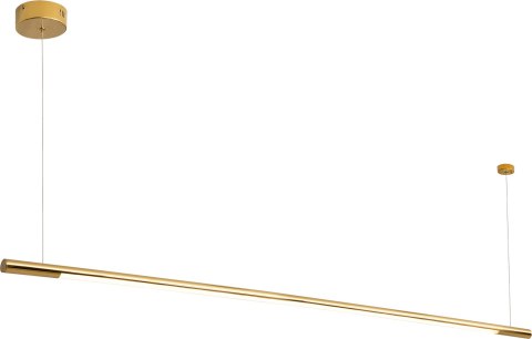 MAXLIGHT P0360 LAMPA WISZĄCA ORGANIC HORIZON 150CM ZŁOTA MAXLIGHT P0360 LAMPA WISZĄCA ORGANIC HORIZON 150CM ZŁOTA