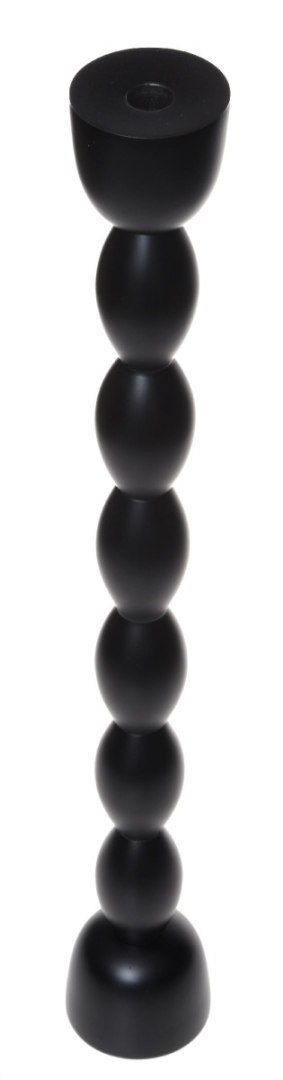 ŚWIECZNIK FANCY ART LONG BLACK M 9X9X64CM ŚWIECZNIK FANCY ART LONG BLACK M 9X9X64CM