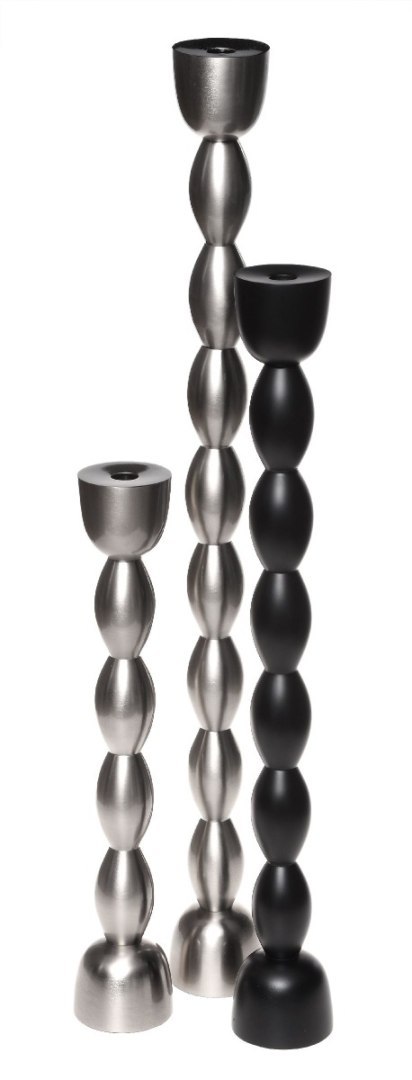 ŚWIECZNIK FANCY ART LONG BLACK M 9X9X64CM ŚWIECZNIK FANCY ART LONG BLACK M 9X9X64CM