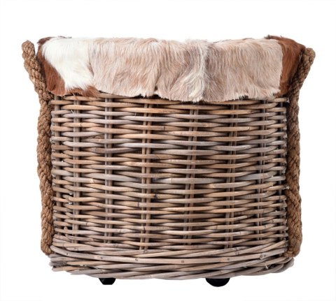 KOSZ RUSTIC ROUND 53X53X45CM KOSZ RUSTIC ROUND 53X53X45CM