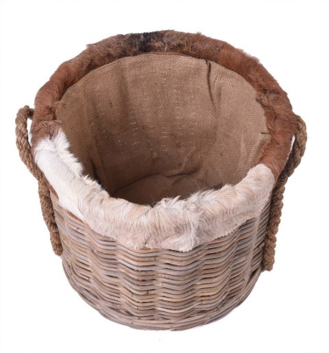 KOSZ RUSTIC ROUND 53X53X45CM KOSZ RUSTIC ROUND 53X53X45CM