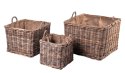 KOSZ RUSTIC SQUARE XL 67X67X52CM