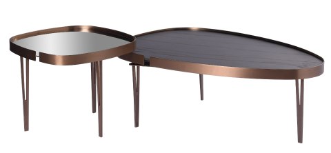SET 2 STOLIK Oacute;W FELICE 100X50X42CM / 60X48CM SET 2 STOLIK Oacute;W FELICE 100X50X42CM / 60X48CM