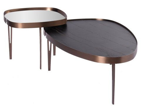SET 2 STOLIK Oacute;W FELICE 100X50X42CM / 60X48CM SET 2 STOLIK Oacute;W FELICE 100X50X42CM / 60X48CM