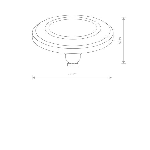 GU10 ES111 - REFLECTOR LENS LED, GU10, ES111, 9W GU10 ES111 - REFLECTOR LENS LED, GU10, ES111, 9W