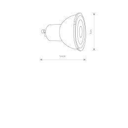 GU10 R50 - REFLECTOR LED, GU10, R50, 7W