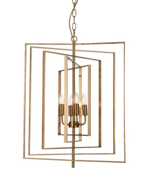 LAMPA WISZĄCA CLARISSA 60X60X76 CM LAMPA WISZĄCA CLARISSA 60X60X76 CM