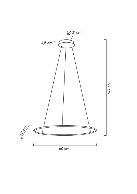 -15% MOOSEE lampa wisząca RING SLIM 60 złota -15% MOOSEE lampa wisząca RING SLIM 60 złota