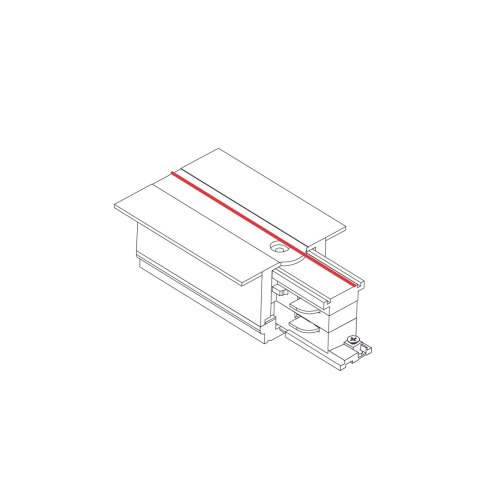 Podtynkowe - CTLS RECESSED POWER END CAP, LEFT (PE-L) Podtynkowe - CTLS RECESSED POWER END CAP, LEFT (PE-L)