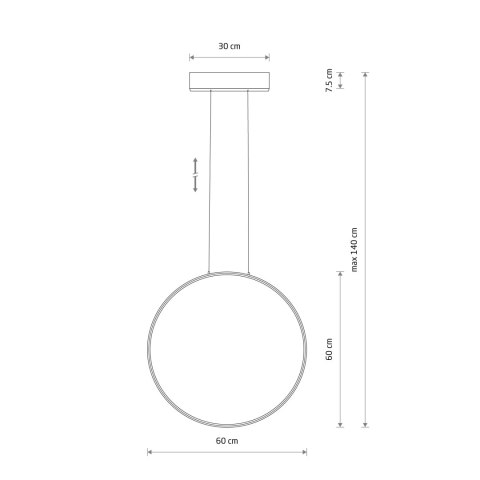Wiszące - CIRCOLO LED M Wiszące - CIRCOLO LED M
