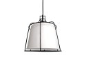 Dritto lampa wisząca mała biała LP-123/1P S WH