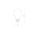 E27 - BULB LED E27, A60, 10W