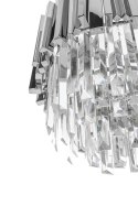 -15% Lampa wisząca IMPERIAL LONG SILVER 90 - stal, kryształ